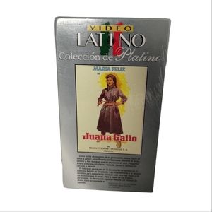 Juana Gallo Maria Felix RARE VIDEO Vhs Tape Coleccion Platino Vol VIII 2 Tapes